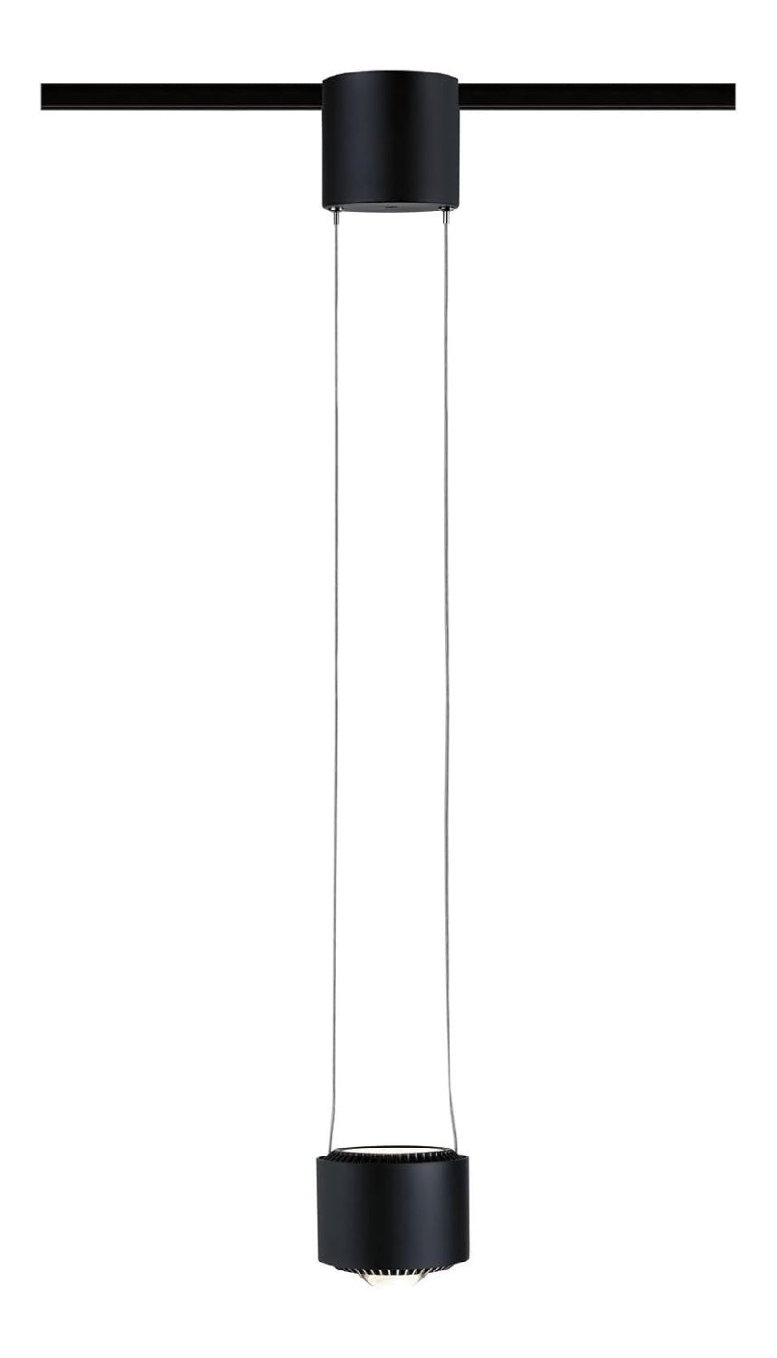 Eclairage Noir et Blanc contemporain en version suspension 5 W 2700 K
