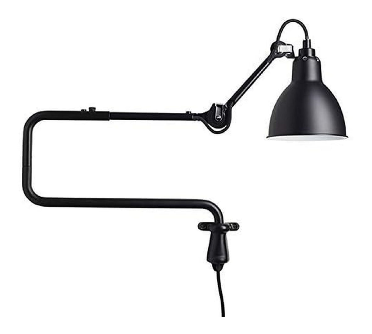 Applique murale decoratif Noir et Ambre avec diffusion lumineuse harmonieuse 40W E14