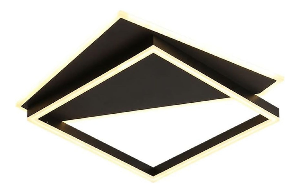 Plafonnier Ambre et Rouge au style moderne avec conception fonctionnelle QR-4159