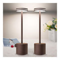 Lampe de table Noir et Argente au style moderne avec conception fonctionnelle 3000K