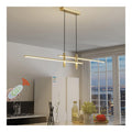 Suspension Noir et Blanc a presence elegante et lumiere agreable 24W 3000K XJ-3872