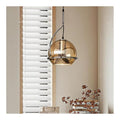 Eclairage Ambre contemporain en version suspension 5 W