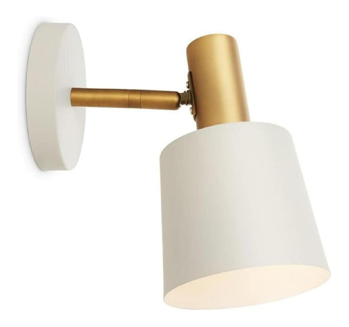 Eclairage Blanc et Ambre contemporain en version applique murale 40 W E27
