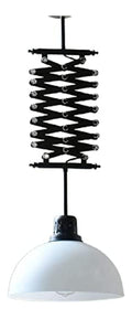 Solution lumineuse Noir et Blanc au dessin sobre en format lustre E27
