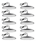 Luminaire Blanc et Marron a silhouette graphique de type plafonnier 200W IP65 6500K