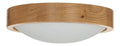 Luminaire Marron a silhouette graphique de type plafonnier E27