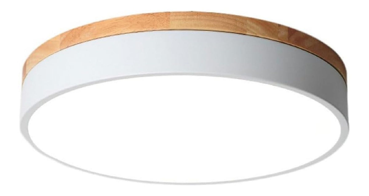 Solution lumineuse Blanc et Ambre au dessin sobre en format plafonnier 3000 K NX-4365