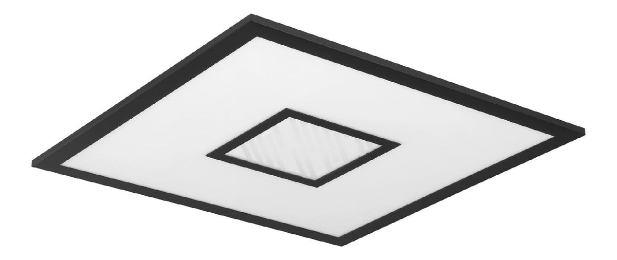 Solution lumineuse Noir et Blanc au dessin sobre en format plafonnier 9N-5388