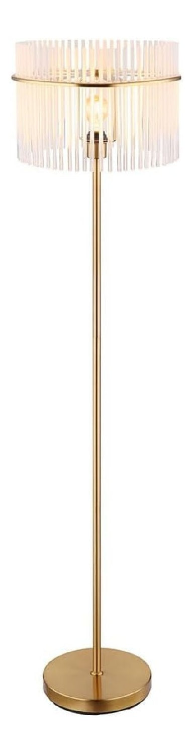 Solution lumineuse Dore et Ambre au dessin sobre en format lampadaire 60 W E27
