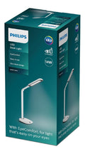 Solution lumineuse Blanc et Argente au dessin sobre en format luminaire 14 W