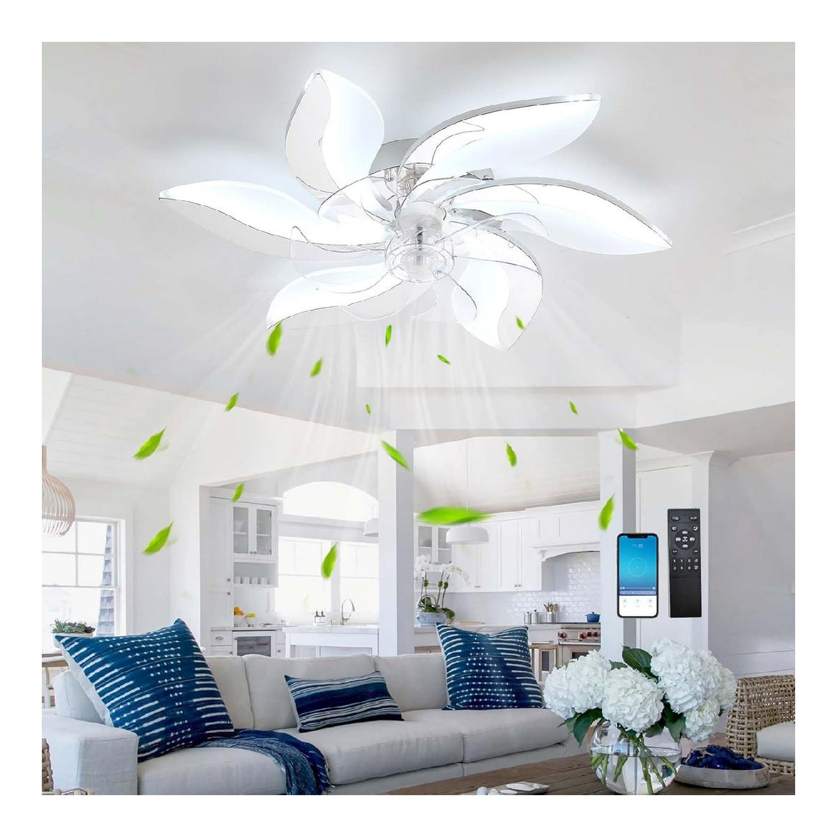 Plafonnier Blanc et Ambre au style moderne avec conception fonctionnelle JZ-2396