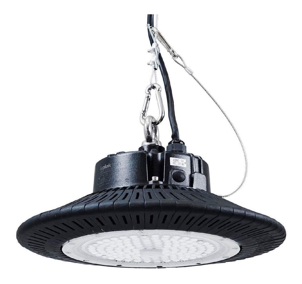 Eclairage Blanc et Rouge contemporain en version suspension 200 W IP65 6000K