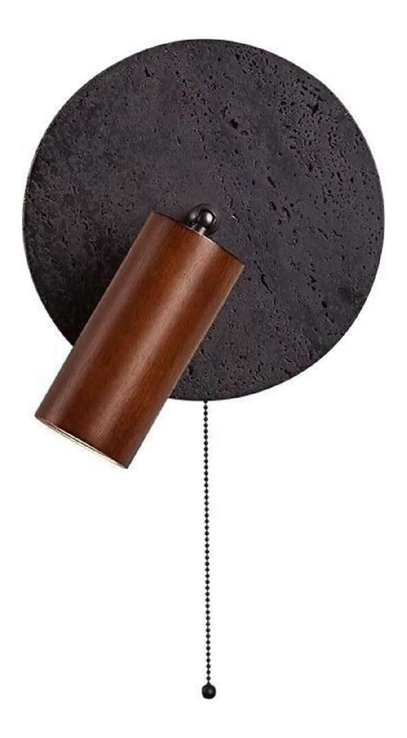 Luminaire Noir et Blanc a silhouette graphique de type applique murale 60 W E27