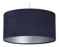 Solution lumineuse Argente et Bleu au dessin sobre en format suspension 60 W IP20