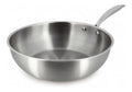 Wok inox MENASTYL 18/10 Triply 28cm tous feux dont induction produit pour dans France sans PFAS ni substances nocives Compatible lavevaisselle Poignee rivetee 6020492