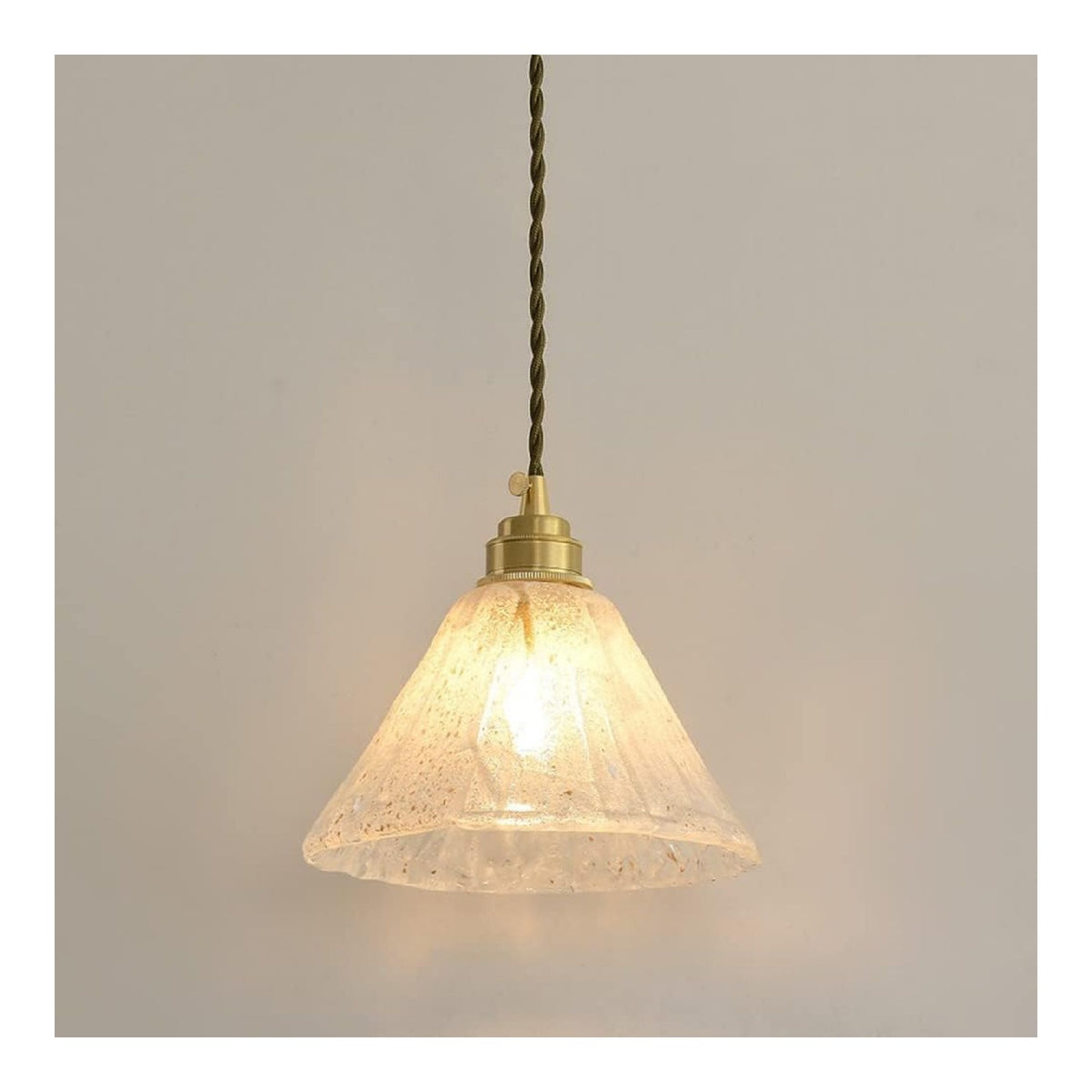 Suspension Ambre et Transparent au style moderne avec conception fonctionnelle E27