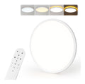 Plafonnier Blanc et Dore a presence elegante et lumiere agreable 60W 3000K