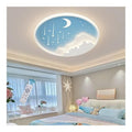 Lustre decoratif Blanc et Dore avec diffusion lumineuse harmonieuse 3000K
