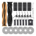 25 Pieces Accessoires destine a Dreame L40s Pro Ultra/X50 Ultra Complete/L50 Pro Ultra/X50 Master/Matrix10 Ultra 6 Sacs a Poussiere 6 Serpilleres 6 Brosse Laterale 4 Filtre 2 Brosse Principale