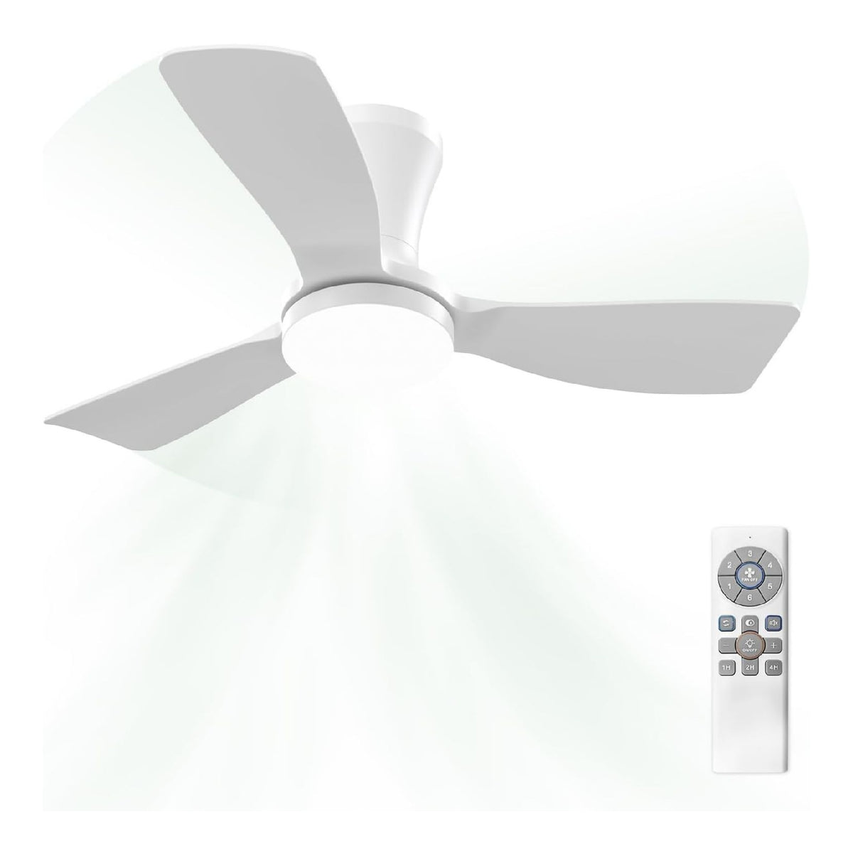 Solution lumineuse Blanc et Ambre au dessin sobre en format luminaire 3000 K