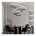 Suspension Noir et Blanc au style moderne avec conception fonctionnelle 45W 2700K