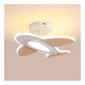 Plafonnier decoratif Blanc et Ambre avec diffusion lumineuse harmonieuse 35 W 6500 K