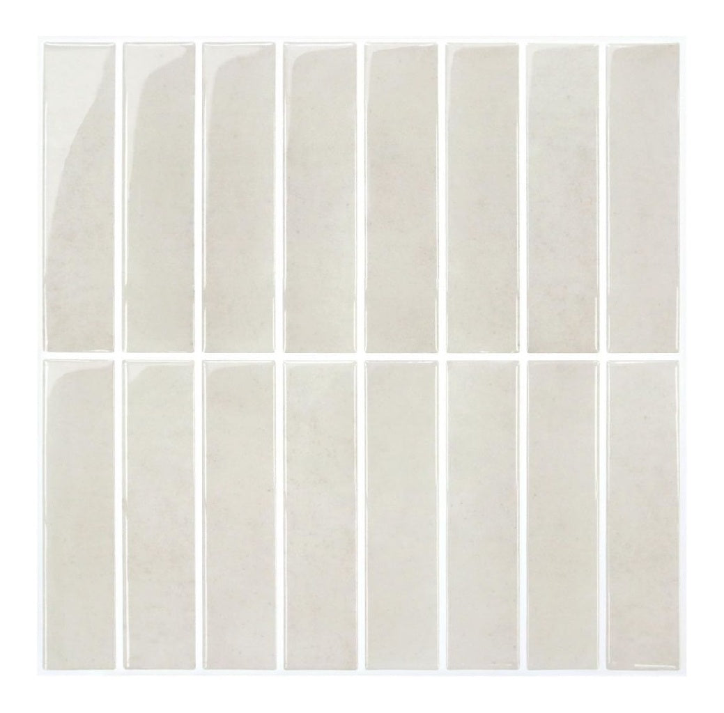 Credence Adhesive destine a Cuisine Carrelage Adhesif Mural Salle de Bain Stickers Carrelage Metro 3D 10 Pieces 305 x 305 cm Dalle PVC Adhesive Murale Vinyle Impermeable