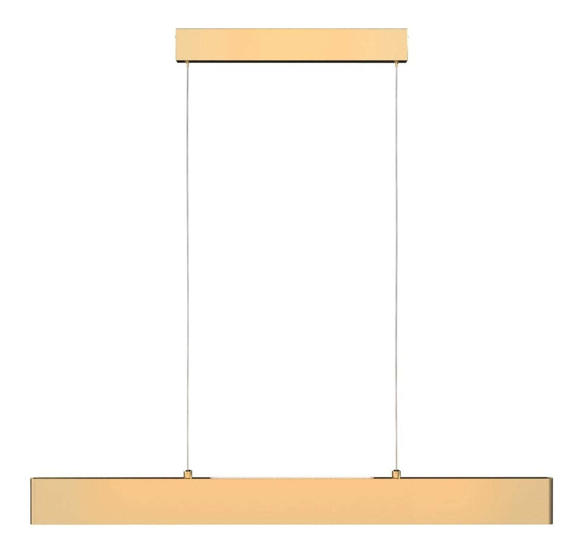 Eclairage Ambre contemporain en version suspension 23W