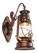 Solution lumineuse Rose au dessin sobre en format applique murale