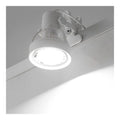 Spot de plafond Blanc et Ambre aux lignes epurees avec eclairage confortable 36W