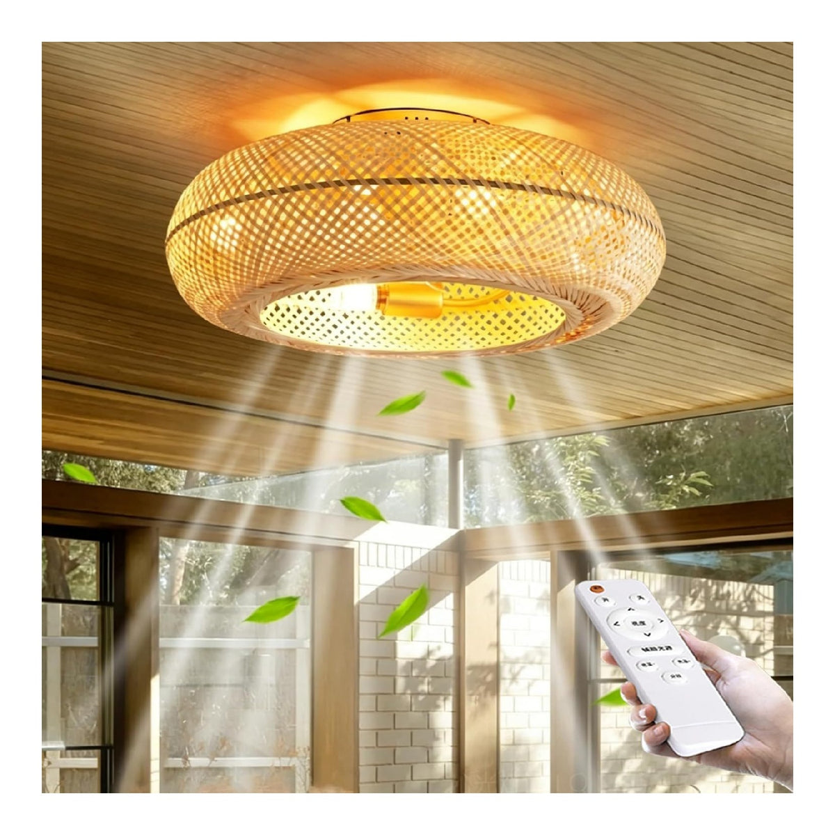 Plafonnier Argente et Ambre a presence elegante et lumiere agreable