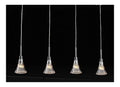 Suspension Noir au style moderne avec conception fonctionnelle 40W
