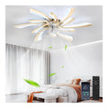 Solution lumineuse Blanc et Dore au dessin sobre en format lustre