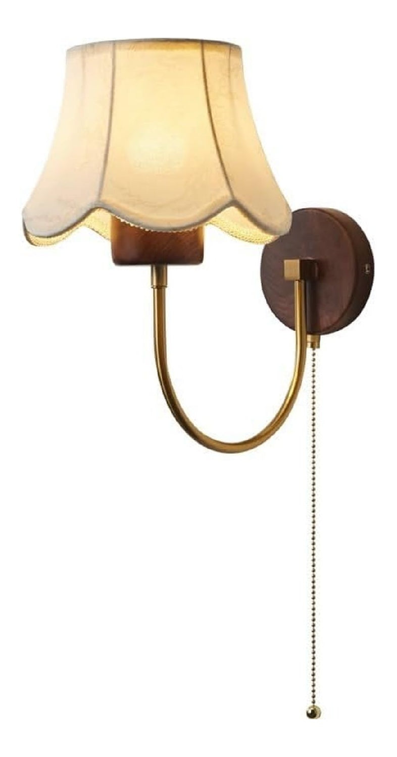 Applique murale decoratif Blanc et Ambre avec diffusion lumineuse harmonieuse 60 W E27