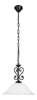 Eclairage Noir et Blanc contemporain en version suspension E27 VDW-875