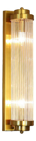 Applique murale Dore et Ambre aux lignes epurees avec eclairage confortable E14