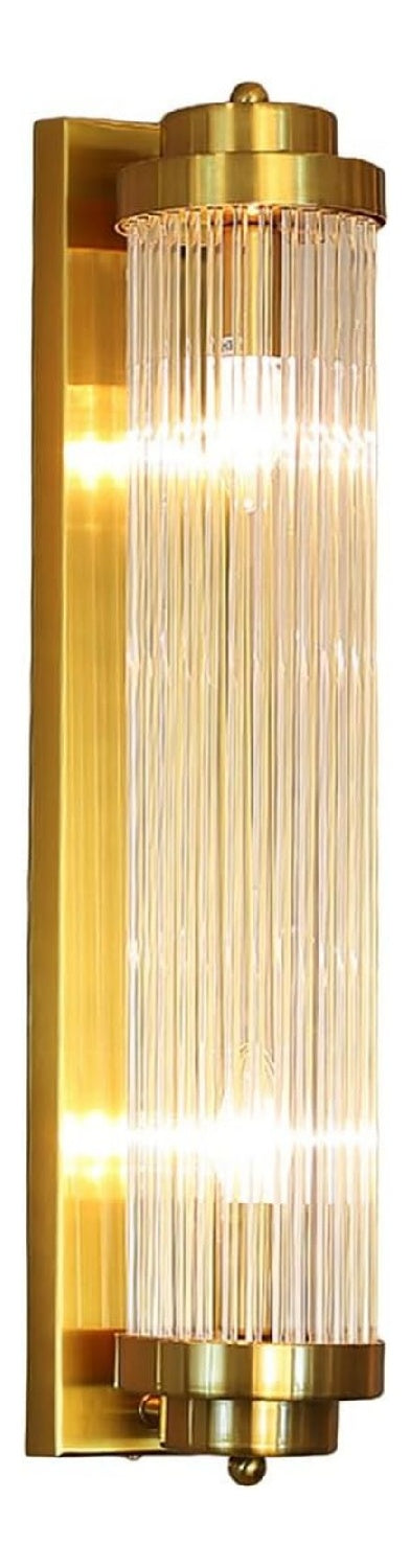 Applique murale Dore et Ambre aux lignes epurees avec eclairage confortable E14