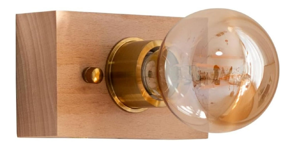 Applique murale decoratif Ambre avec diffusion lumineuse harmonieuse E27 9M-9037