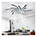 Lustre Noir et Blanc a presence elegante et lumiere agreable G5-2347