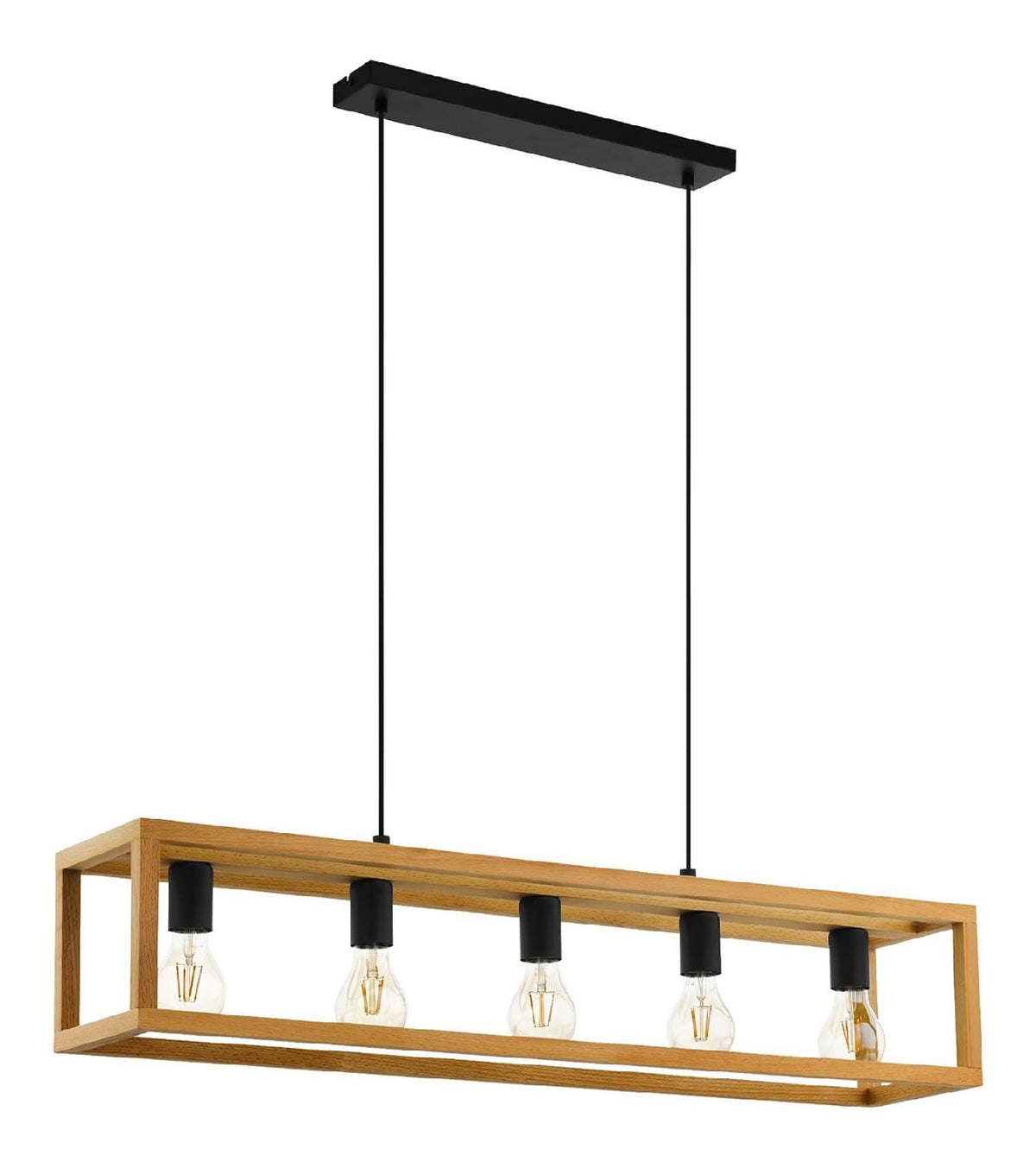 Suspension decoratif Noir et Vert avec diffusion lumineuse harmonieuse 40 W E27