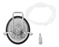 fut Couvercle de de carbonatation en acier inoxydable Couvercle de fut du carbonatation du Homebrew Cornelius Keg possedant une pierre de diffusion de 05 micron