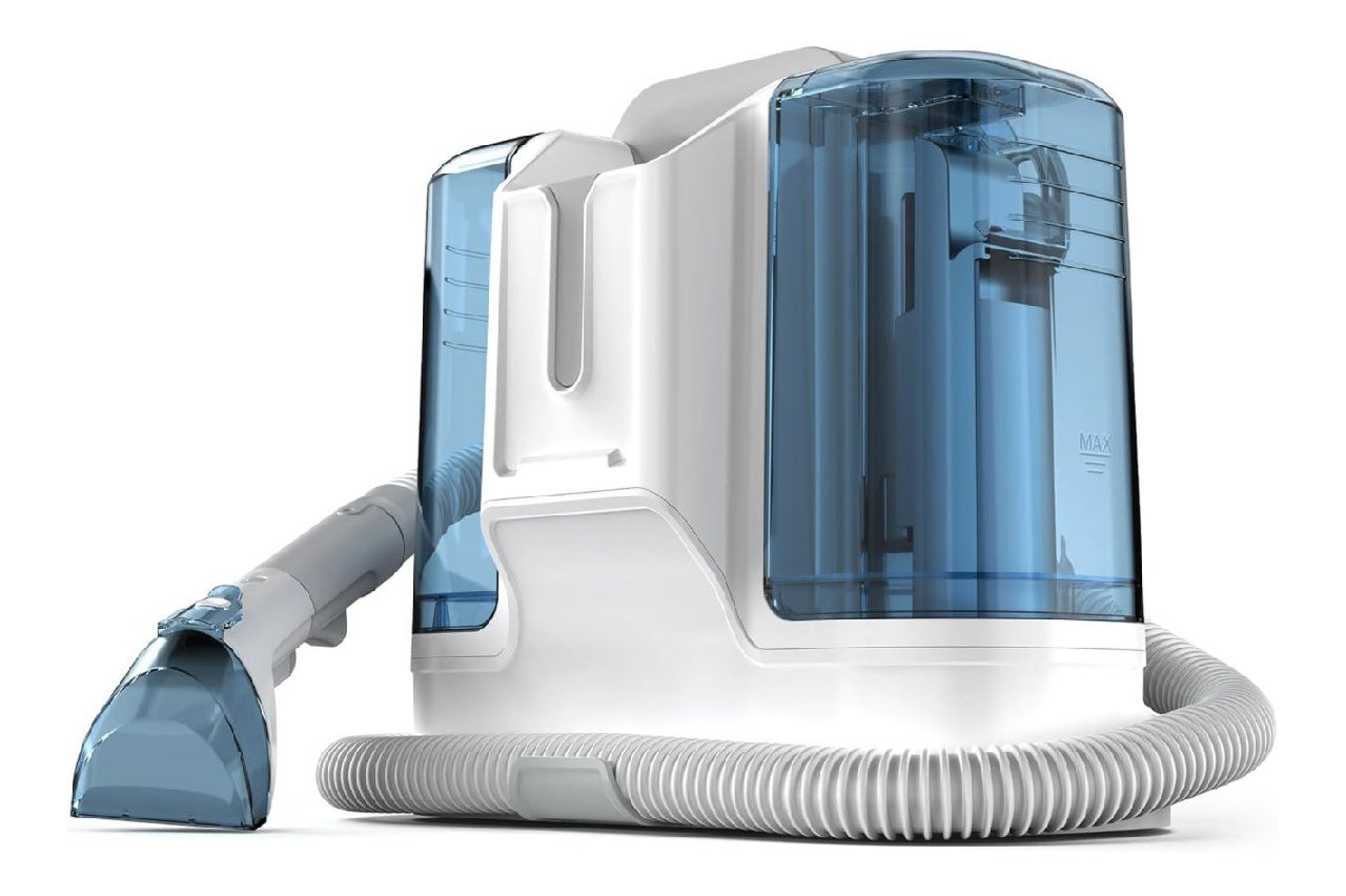 Rivenara Shampouineuse Nettoyeur Canape Tissu 450W Injecteur Extracteur Voiture Tapis Moquettes Aspirateur Detacheur Pour Matelas Laveur