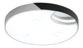 Plafonnier decoratif Blanc et Ambre avec diffusion lumineuse harmonieuse 26 W