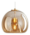 Suspension decoratif Ambre avec diffusion lumineuse harmonieuse 60 W E27